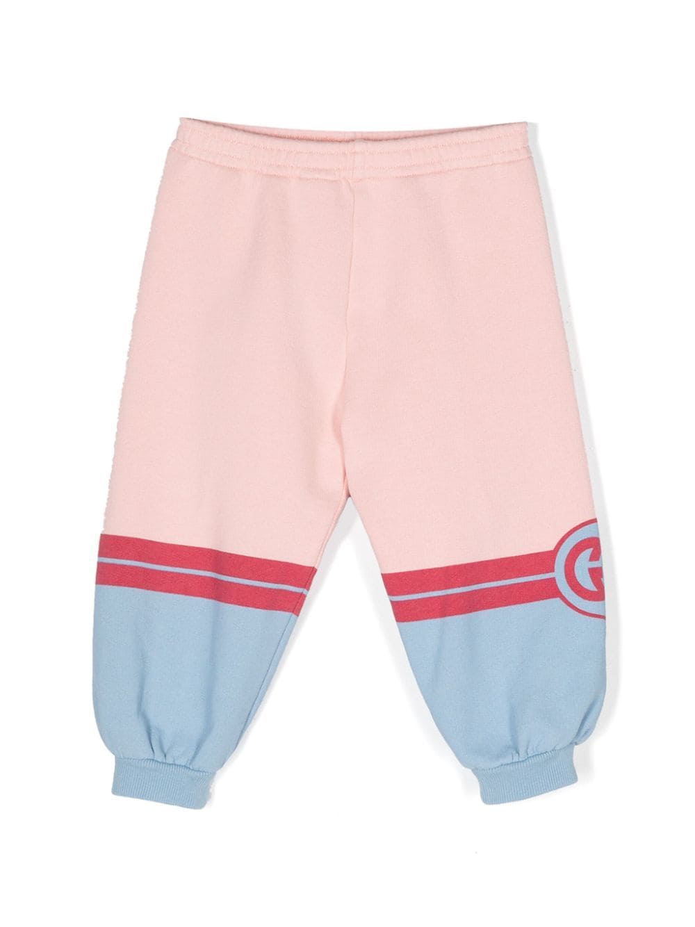 Gucci Kids Interlocking G cotton track pants - Pink von Gucci Kids