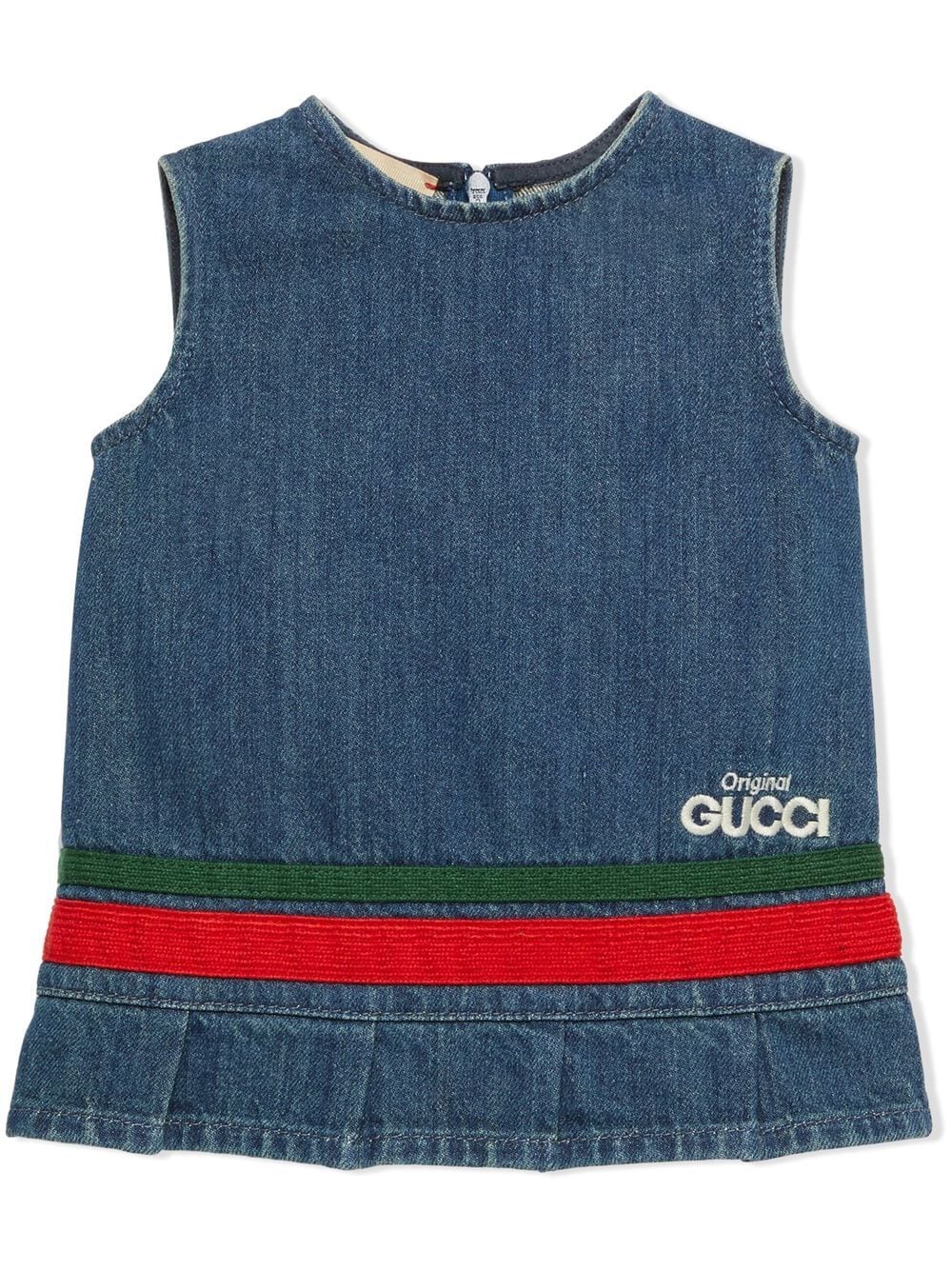 Gucci Kids Original Gucci sleeveless dress - Blue von Gucci Kids