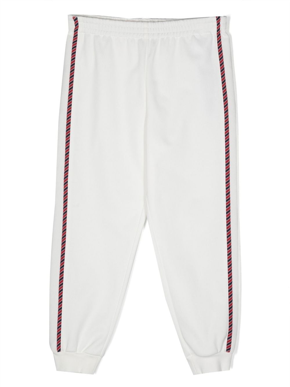 Gucci Kids stripe-detail track pants - White von Gucci Kids