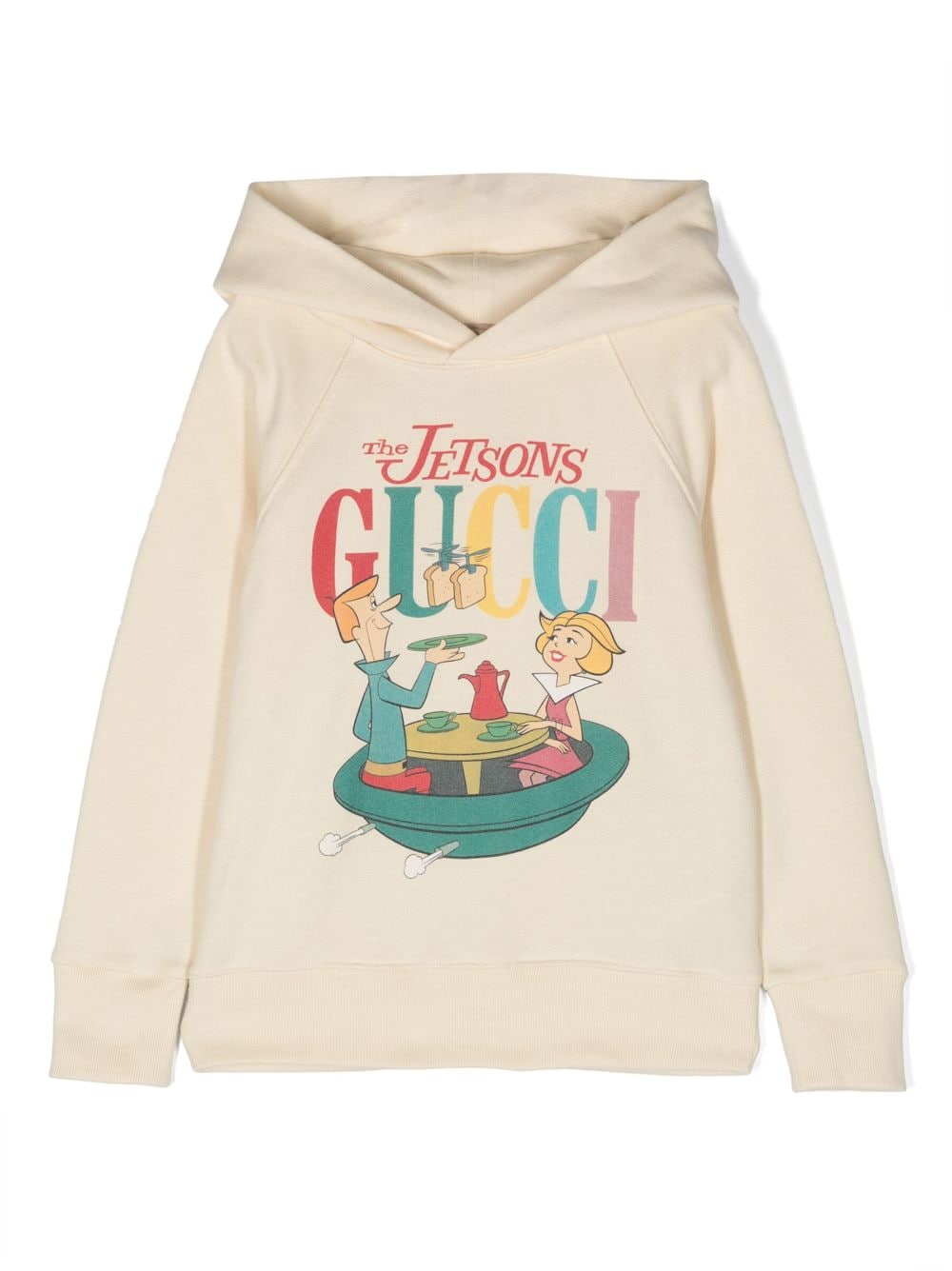 Gucci Kids The Jetsons-print cotton hoodie - Neutrals von Gucci Kids