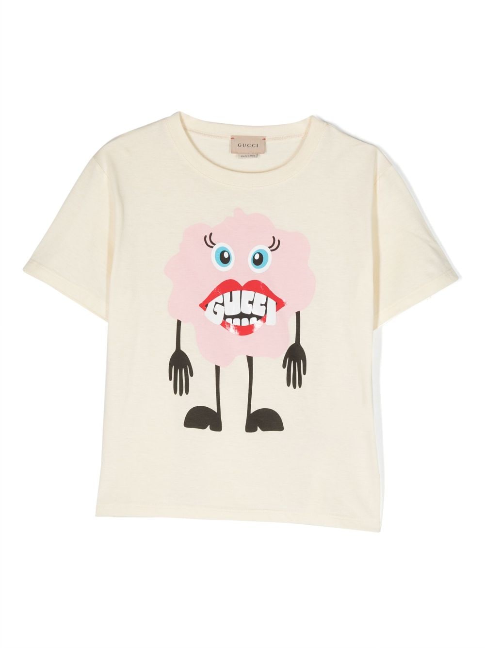 Gucci Kids graphic-print cotton T-shirt - Neutrals von Gucci Kids
