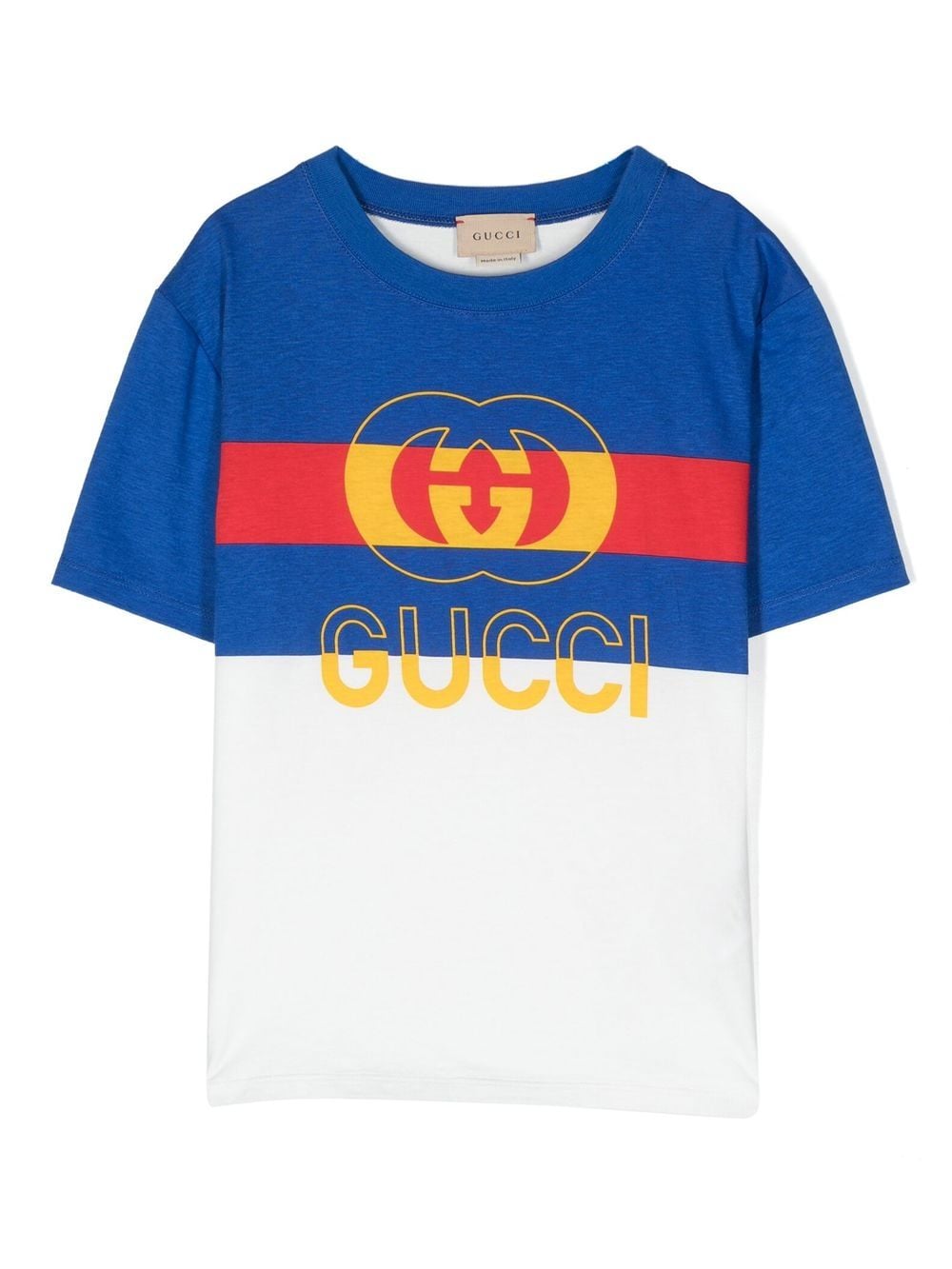 Gucci Kids logo-print cotton t-shirt - White von Gucci Kids