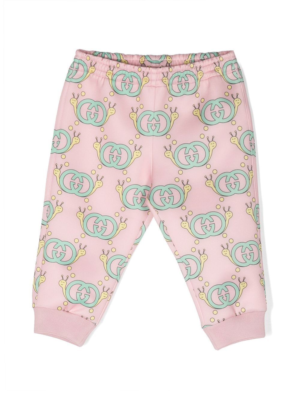 Gucci Kids printed scuba trousers - Pink von Gucci Kids