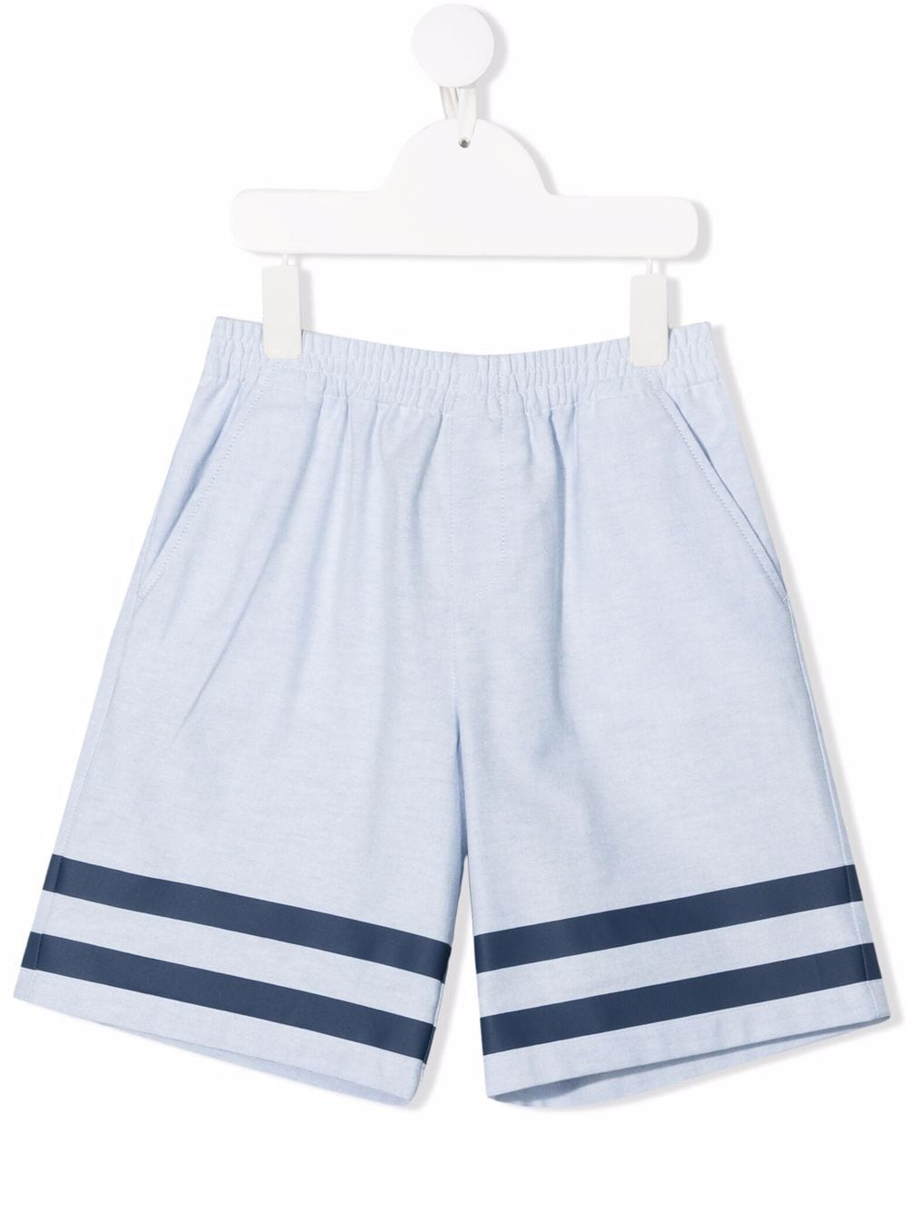 Gucci Kids striped border shorts - Blue von Gucci Kids