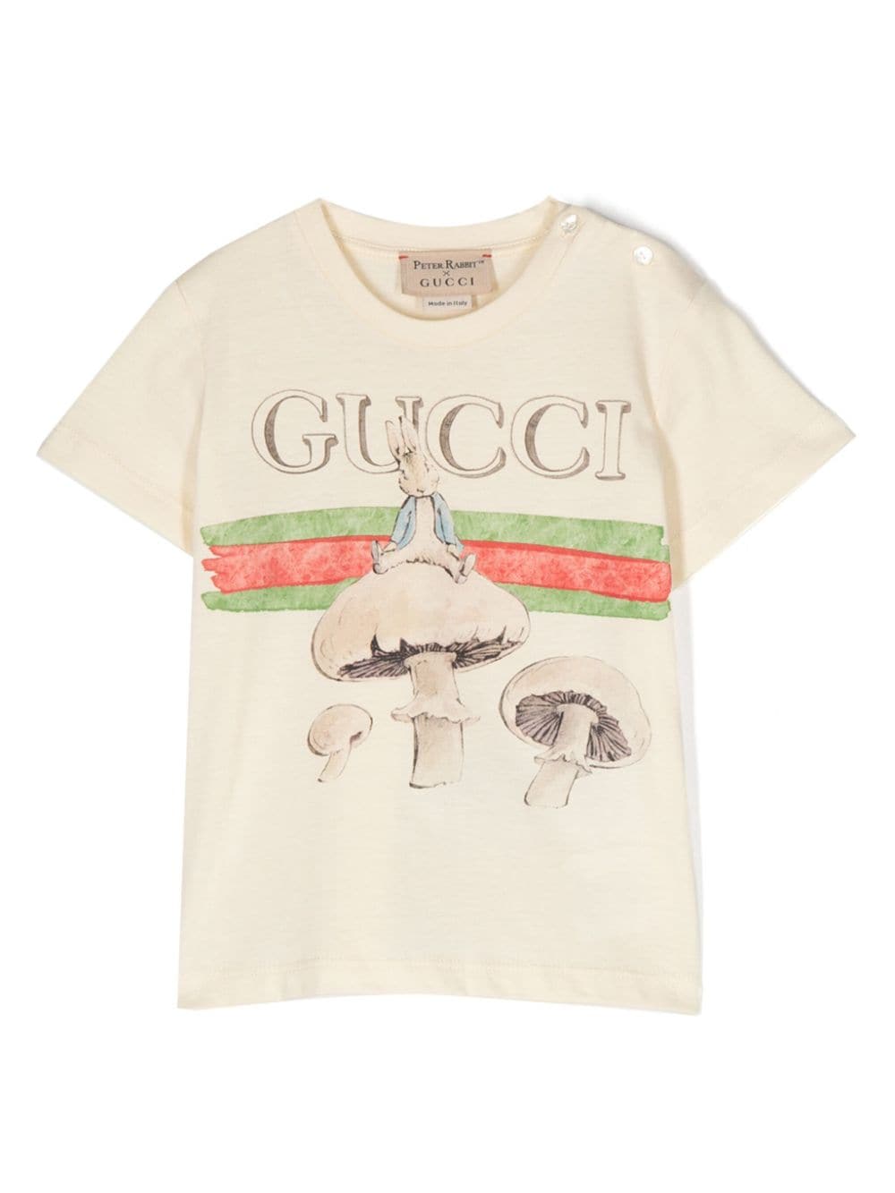 Gucci Kids x Peter Rabbit™ cotton T-shirt - Neutrals von Gucci Kids