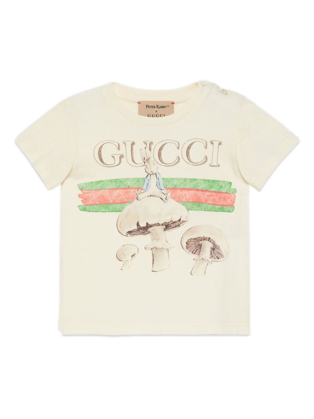 Gucci Kids x Peter Rabbit cotton T-shirt - Neutrals von Gucci Kids