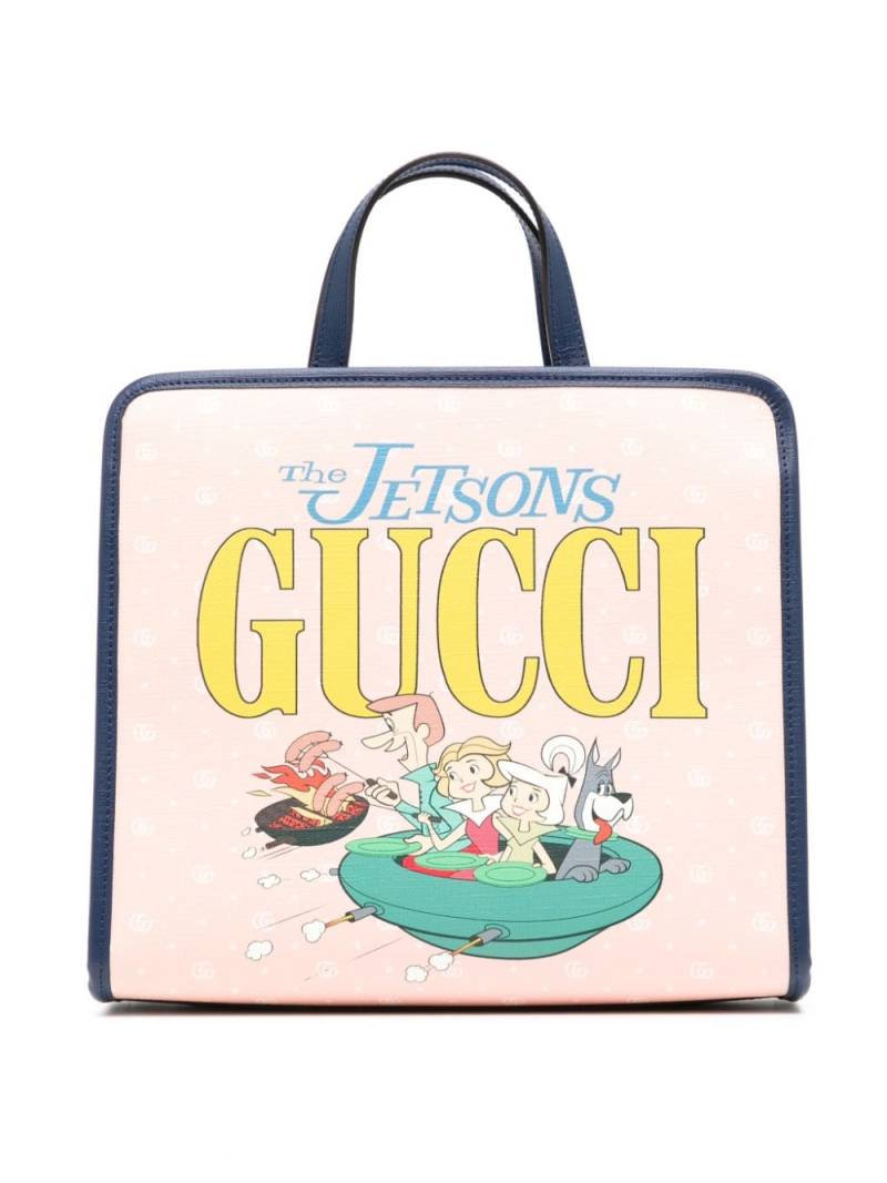 Gucci Kids x The Jetsons GG Supreme-canvas tote bag - Multicolour von Gucci Kids