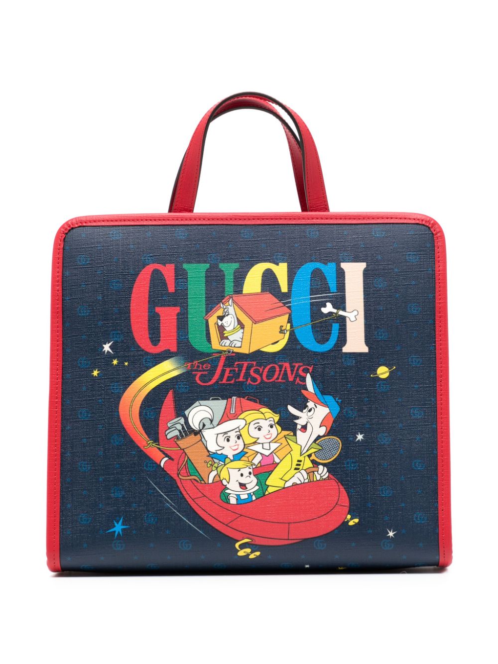 Gucci Kids x The Jetsons GG Supreme-canvas tote bag - Multicolour von Gucci Kids