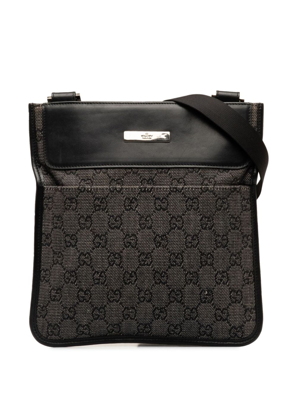 Gucci Pre-Owned 2000-2015 GG canvas cross body bag - Grey von Gucci Pre-Owned
