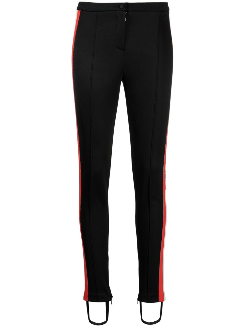 Gucci Pre-Owned 2010s logo-jacquard stirrup leggings - Black von Gucci Pre-Owned