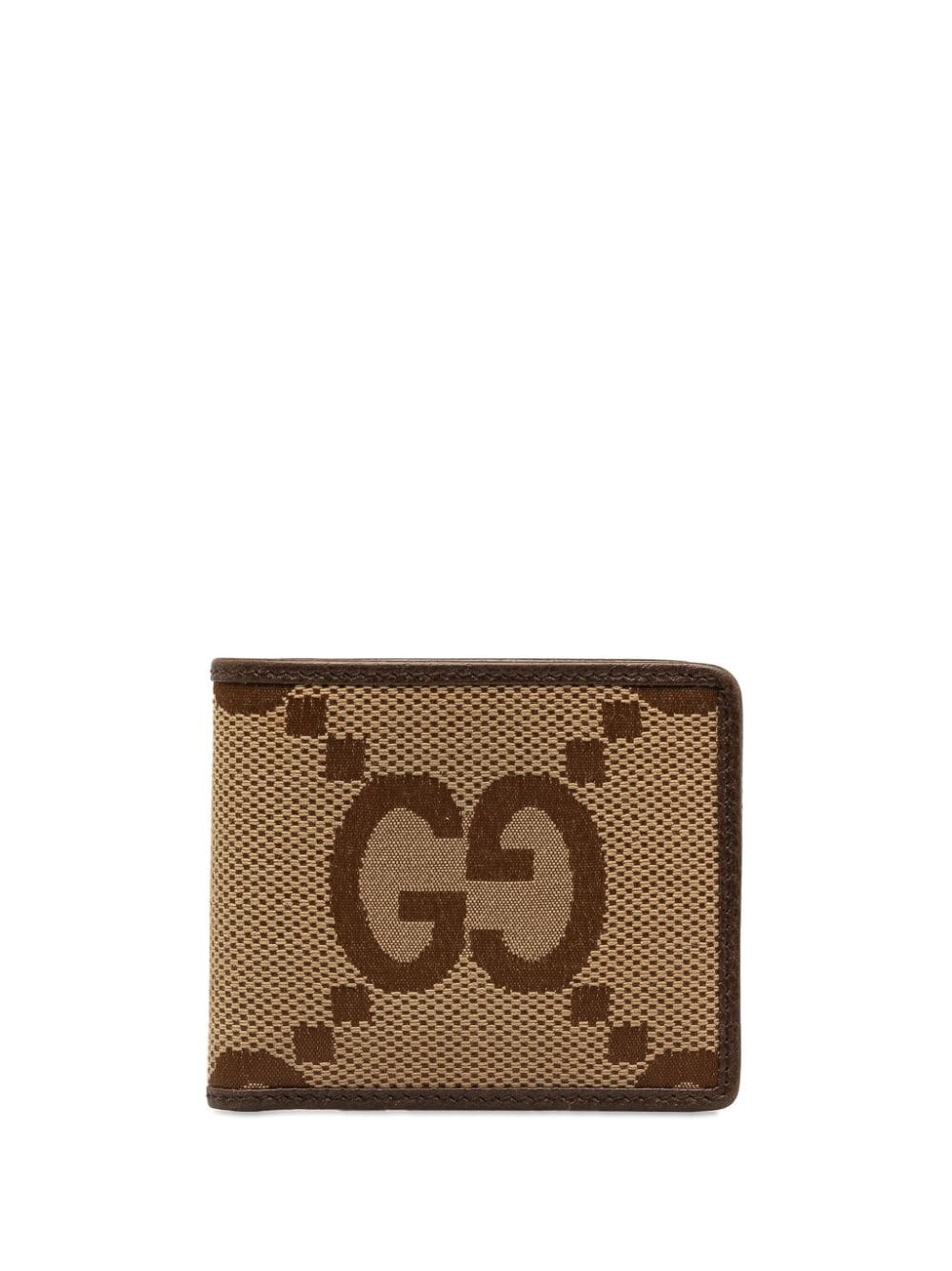 Gucci Pre-Owned 2016-2023 small Jumbo GG canvas wallet - Brown von Gucci Pre-Owned