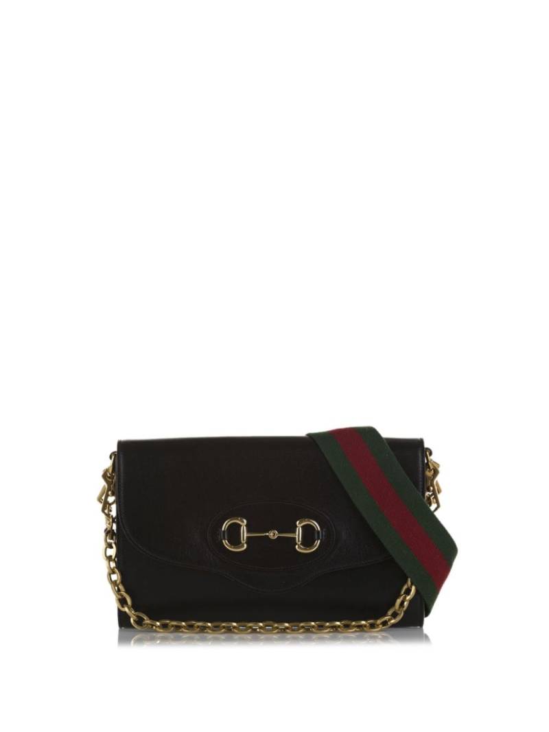 Gucci Pre-Owned 2016-present Zumi crossbody bag - Black von Gucci Pre-Owned