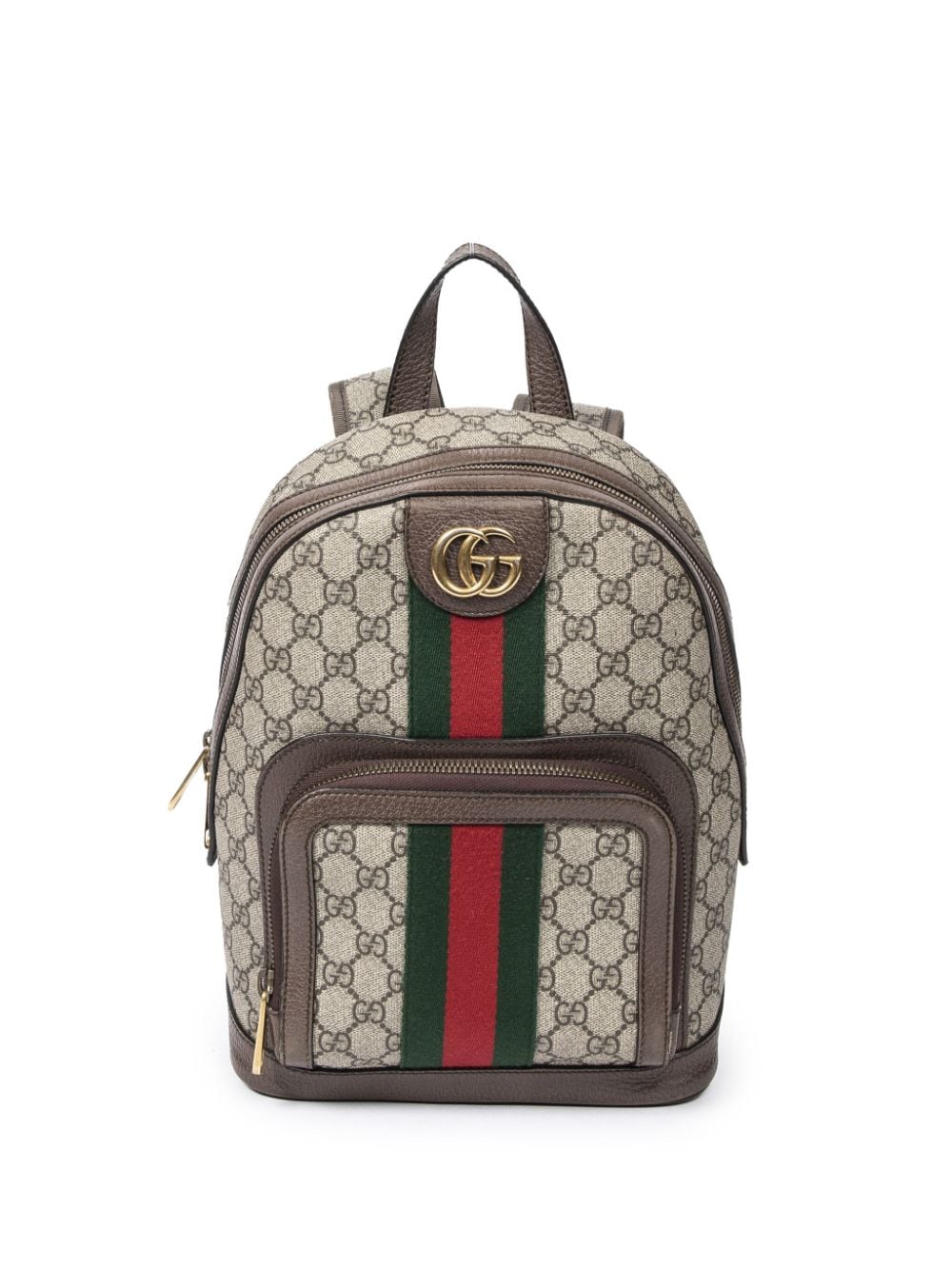 Gucci Pre-Owned GG Supreme Ophidia backpack - Neutrals von Gucci Pre-Owned