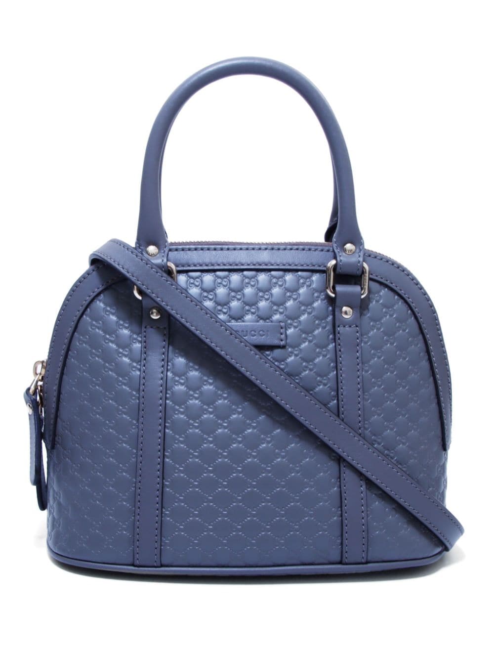 Gucci Pre-Owned Microguccissima leather tote bag - Grey von Gucci Pre-Owned