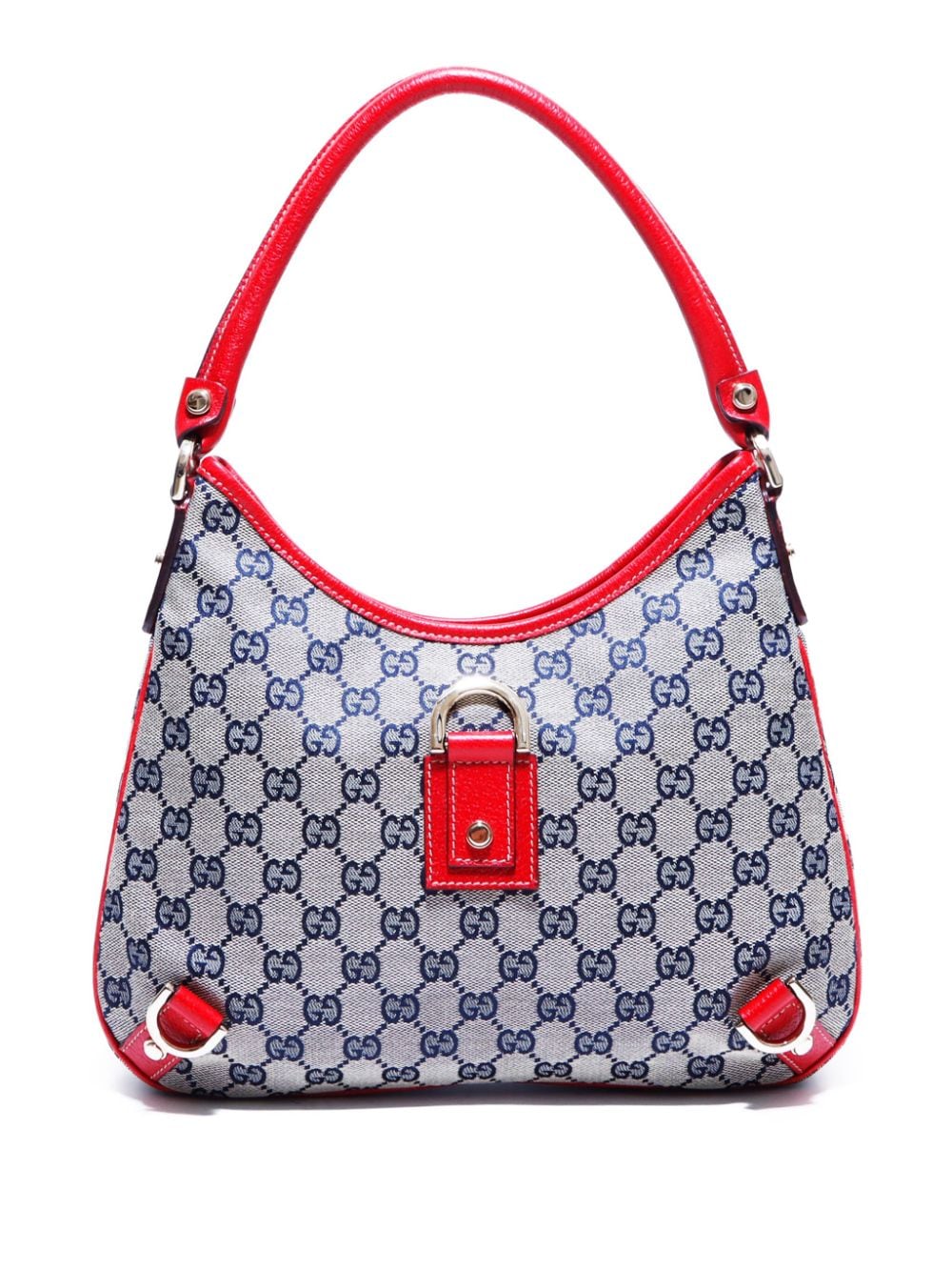 Gucci Pre-Owned One GG canvas shoulder bag - Red von Gucci Pre-Owned