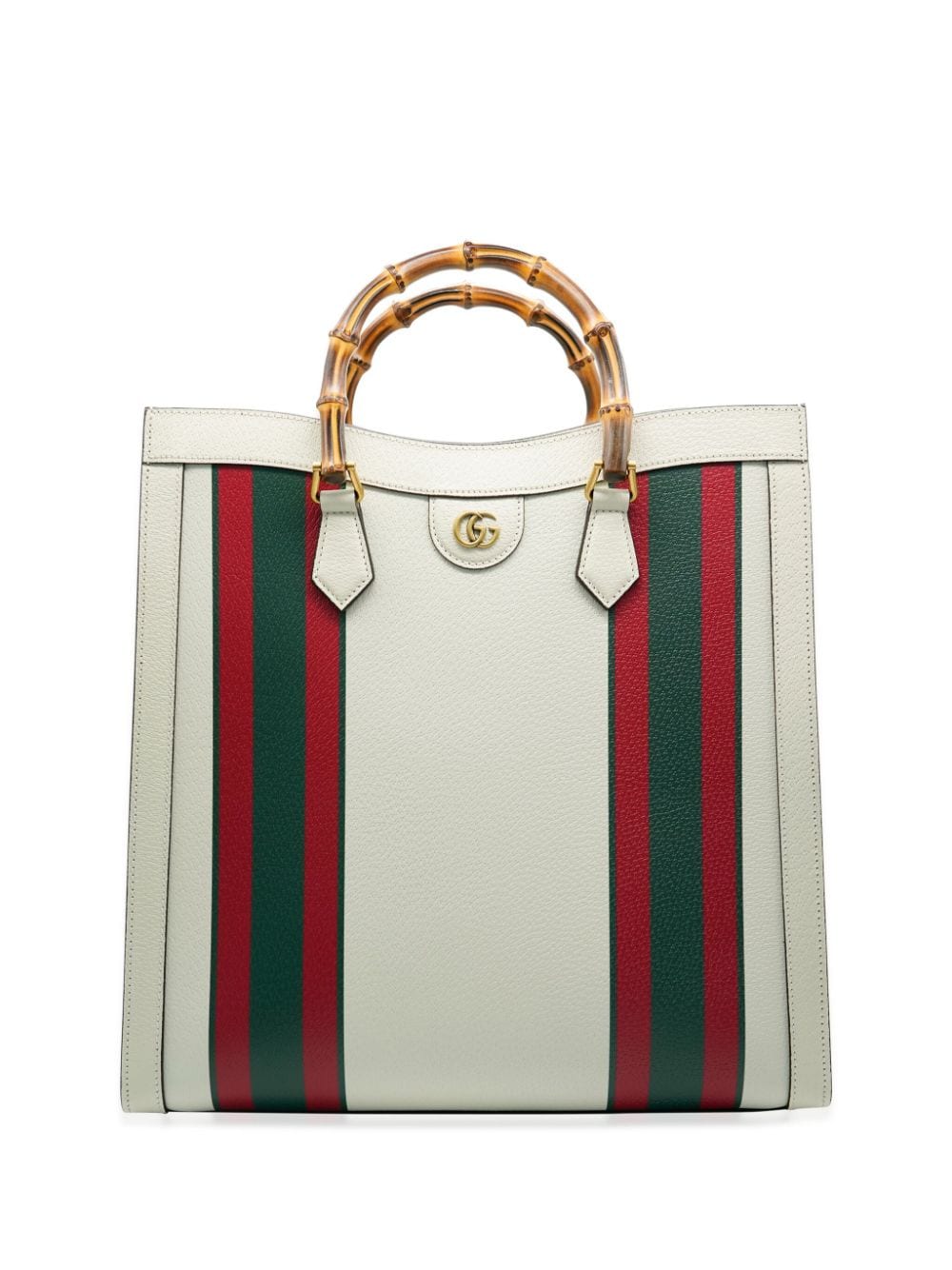 Gucci Pre-Owned large Diana tote bag - White von Gucci Pre-Owned