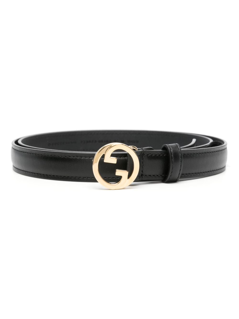 Gucci Blondie leather belt - Black von Gucci