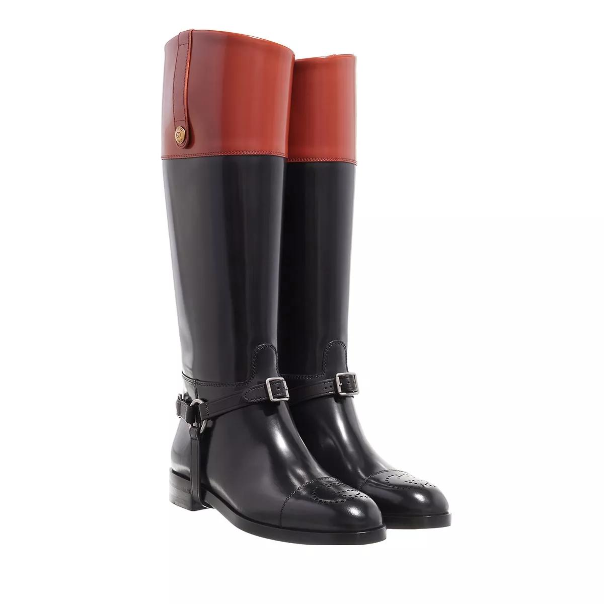Gucci Boots & Stiefeletten - Harness Knee Boot - Gr. 36 (EU) - in Braun - für Damen von Gucci