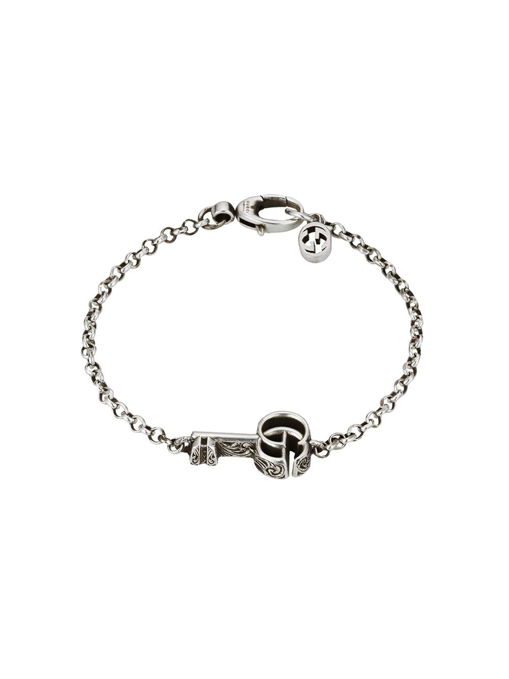 Gucci GG Marmont key bracelet - Silver von Gucci
