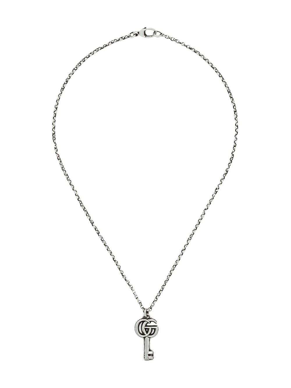Gucci GG Marmont key necklace - Silver von Gucci