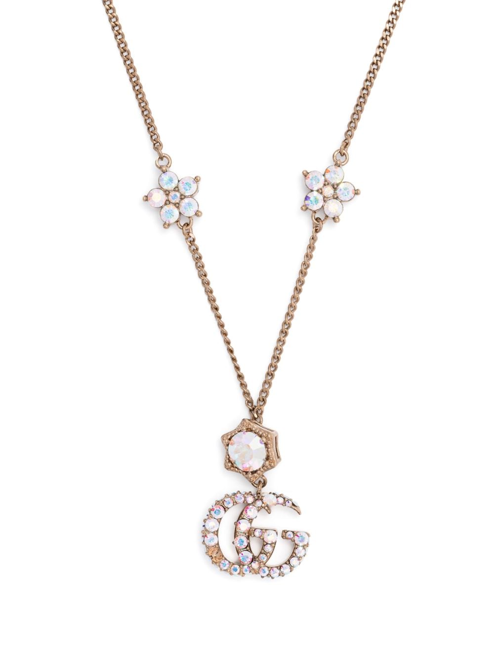 Gucci Double G pendant necklace - Gold von Gucci