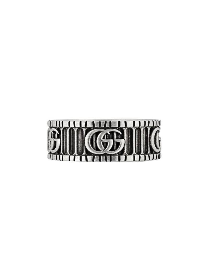 Gucci sterling silver GG Marmont ring von Gucci