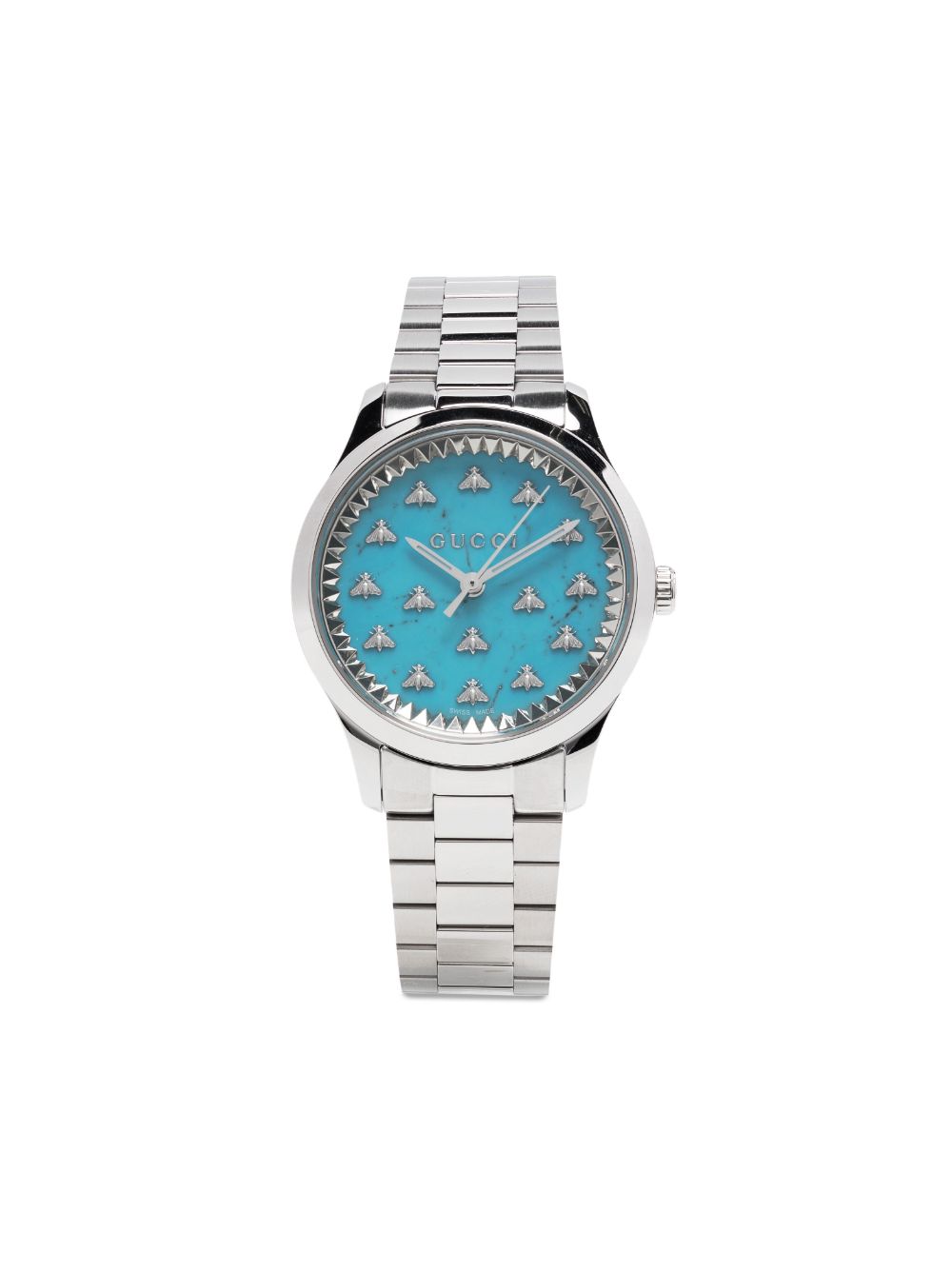 Gucci G-Timeless Bees watch - Silver von Gucci