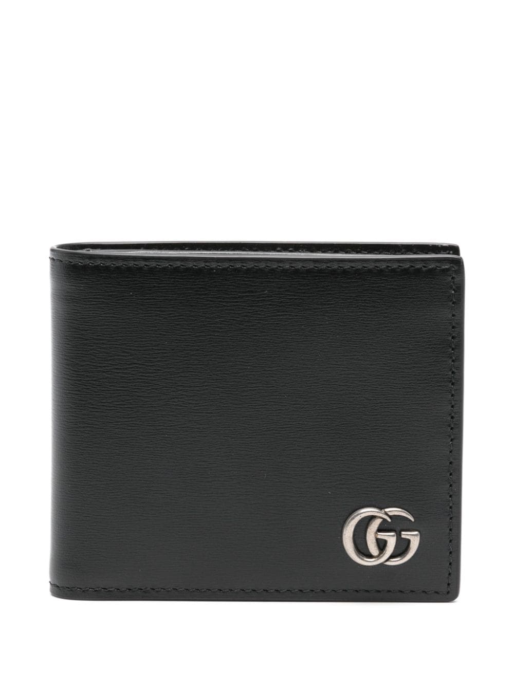 Gucci GG Marmont leather coin wallet - Black von Gucci