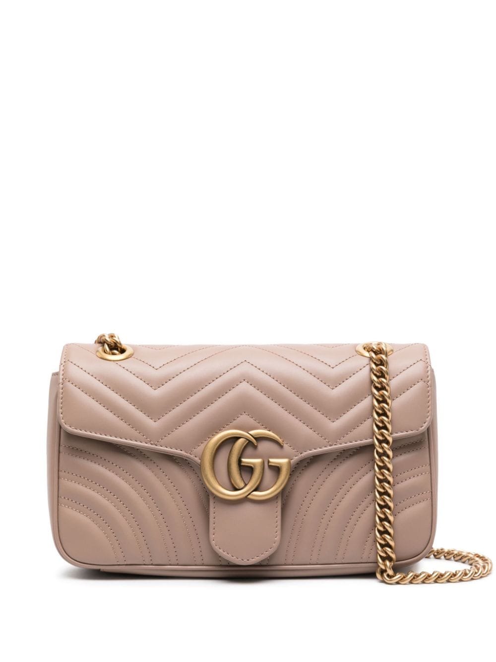Gucci GG Marmont matelassé shoulder bag - Pink von Gucci