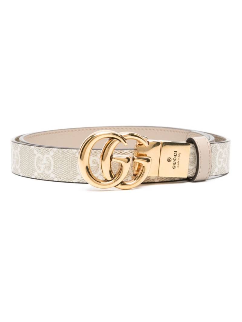 Gucci GG Marmont reversible belt - Neutrals von Gucci