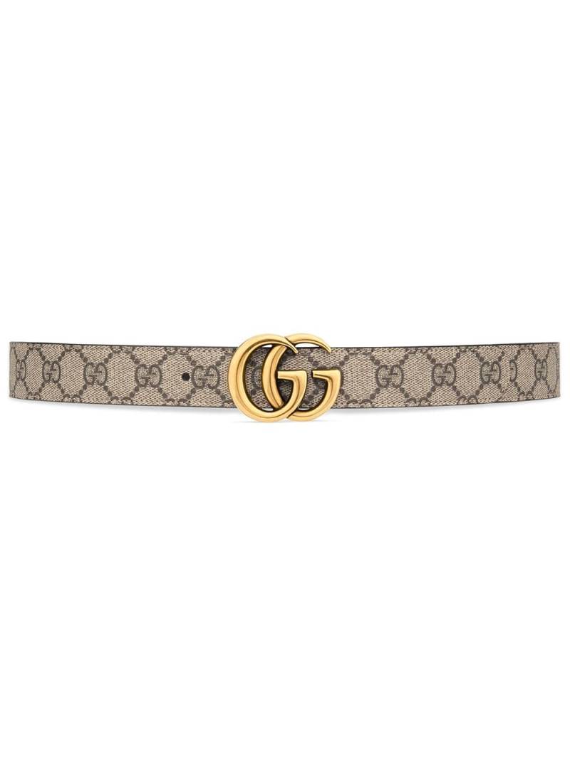 Gucci GG Marmont reversible belt - Neutrals von Gucci