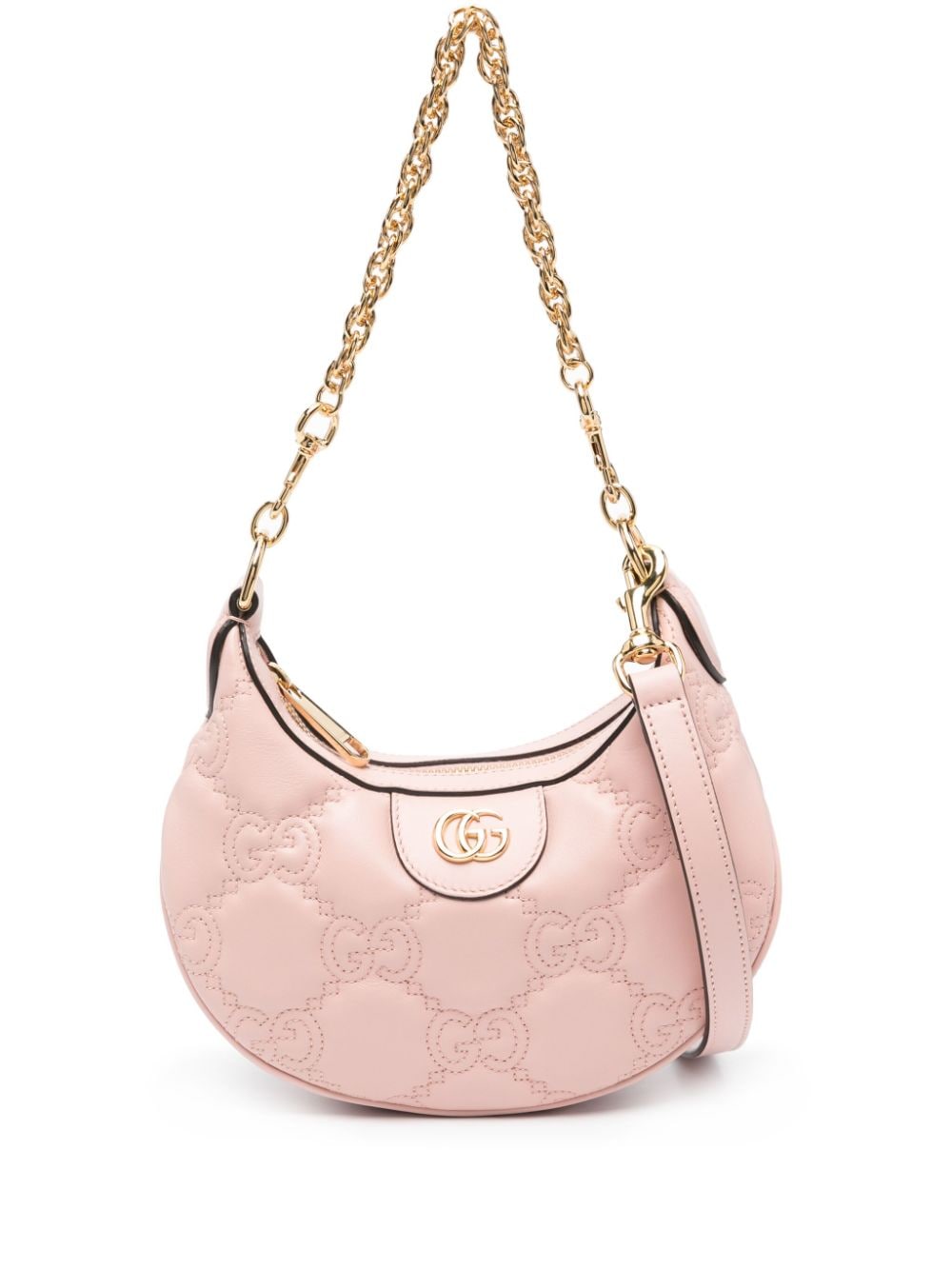 Gucci mini GG matelassé shoulder bag - Pink von Gucci