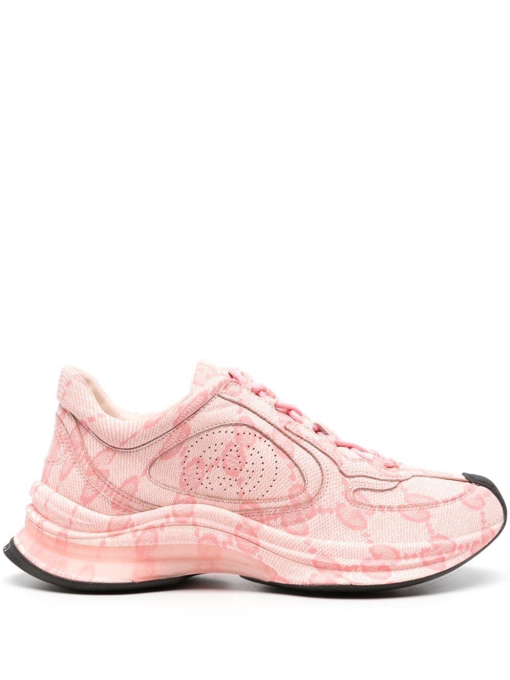 Gucci Run lace-up sneakers - Pink von Gucci