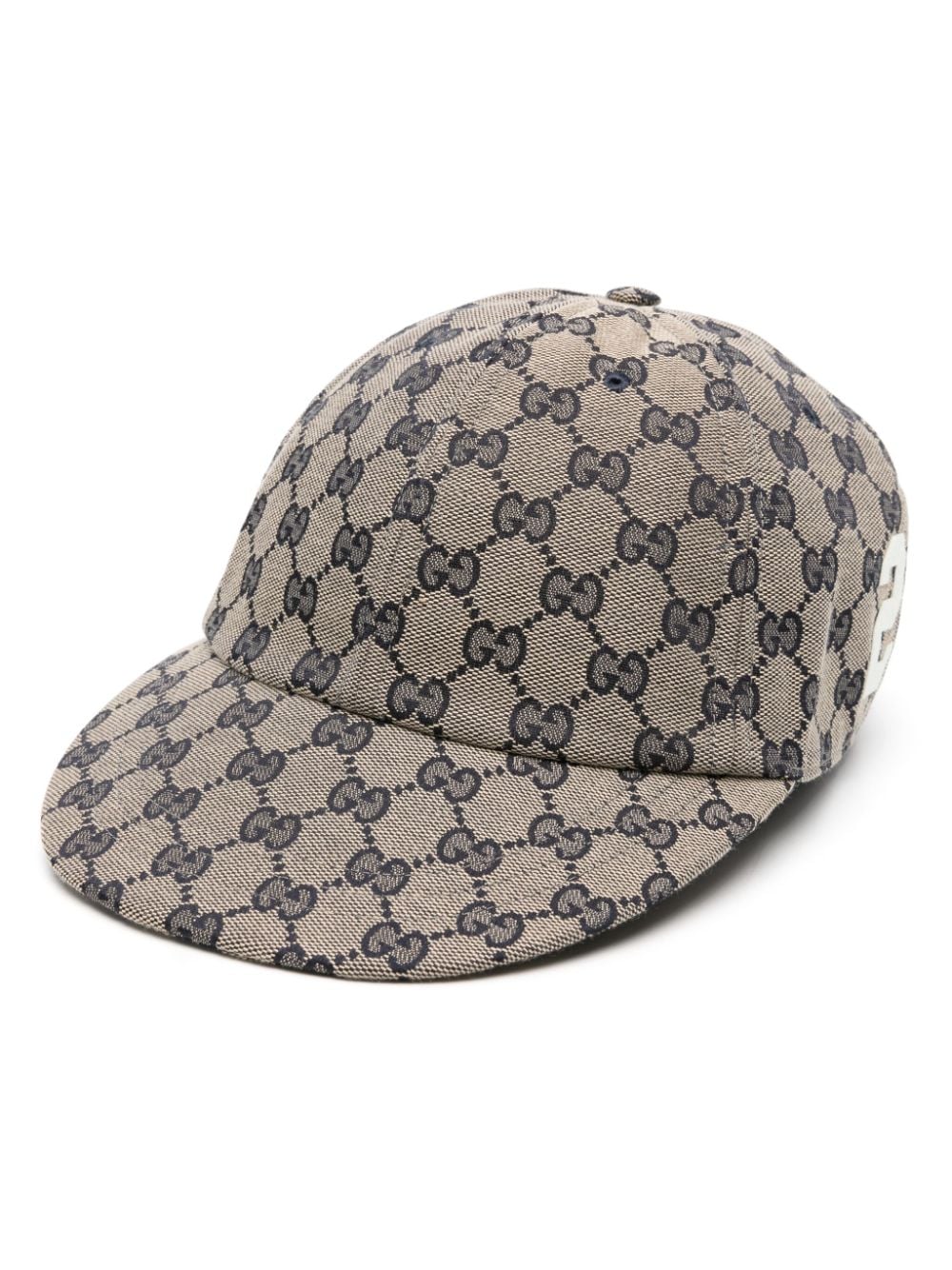 Gucci GG Supreme-canvas baseball cap - Blue von Gucci