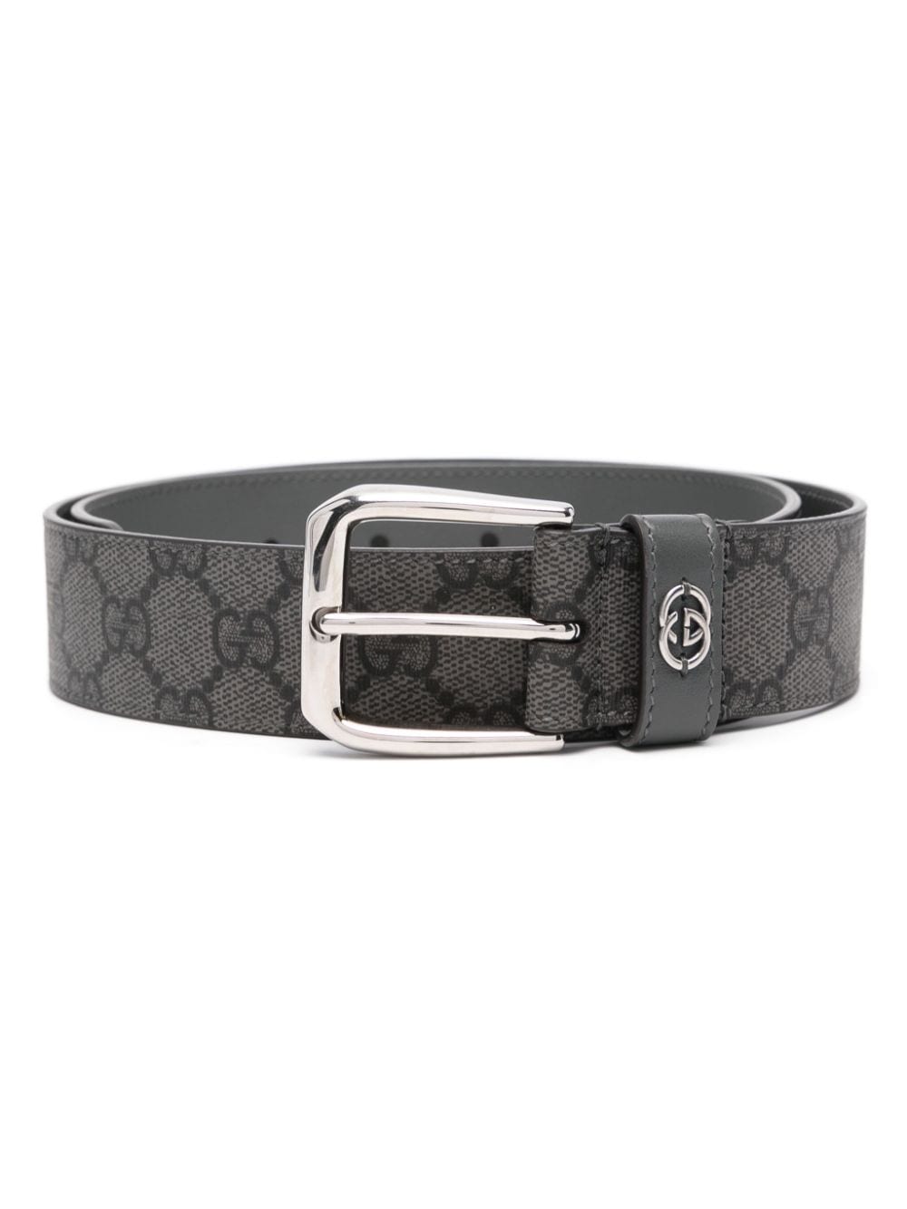 Gucci GG-Supreme adjustable belt - Grey von Gucci