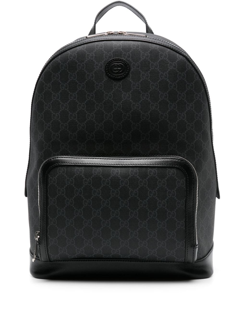 Gucci GG Supreme canvas backpack - Black von Gucci