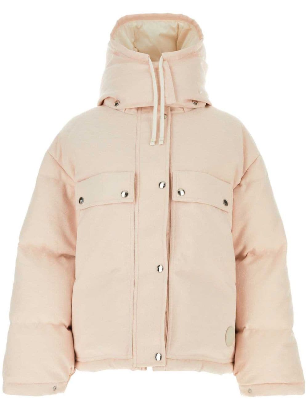 Gucci GG Supreme canvas puffer jacket - Pink von Gucci