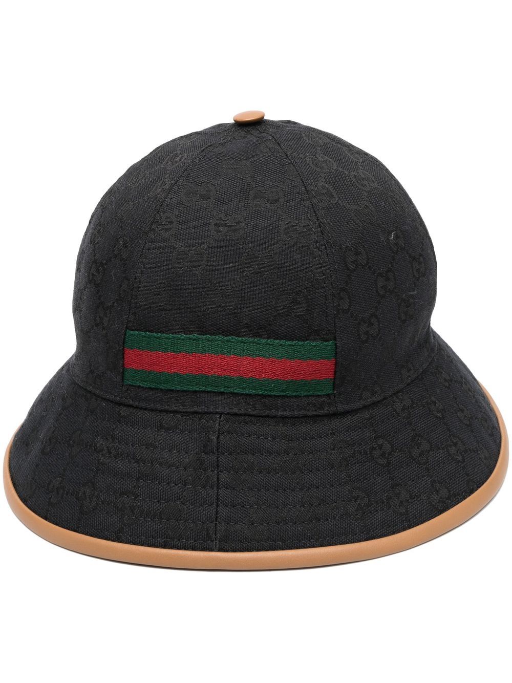 Gucci GG-embroidered cap - Black von Gucci