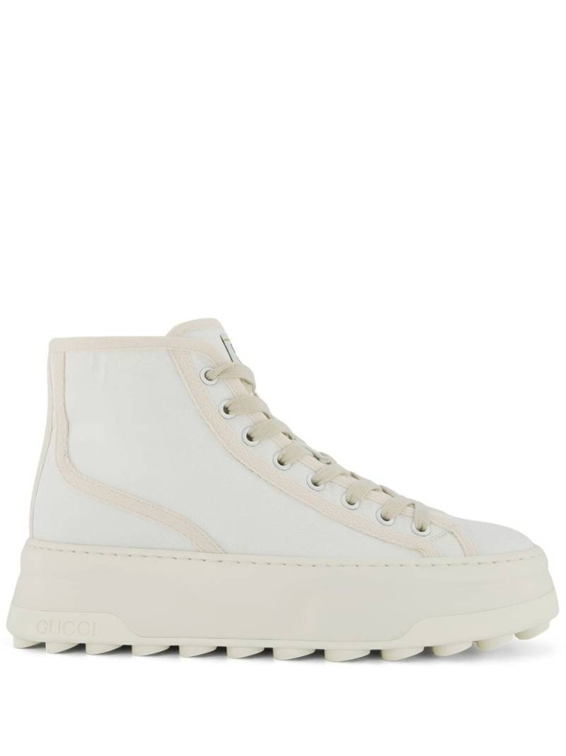 Gucci GG high-top sneakers - White von Gucci