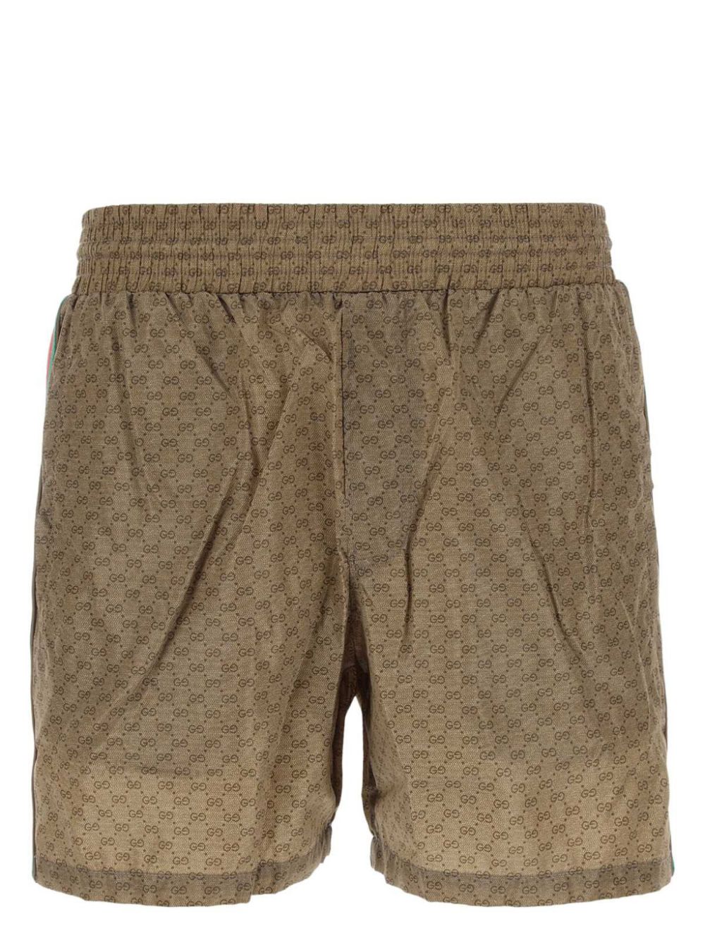 Gucci GG-jacquard swim shorts - Brown von Gucci