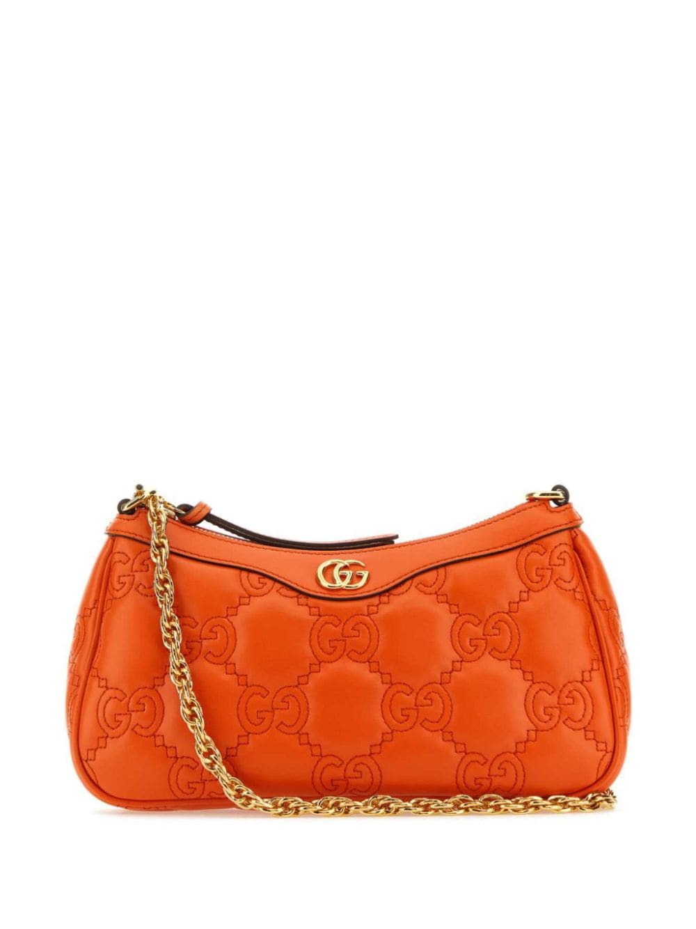 Gucci GG matelassé shoulder bag - Orange von Gucci