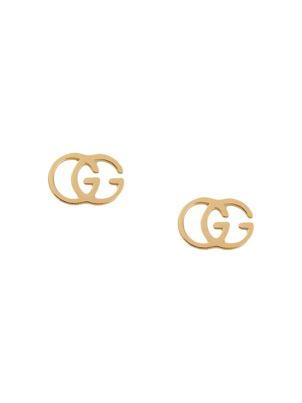 Gucci GG tissue stud earrings - Gold von Gucci