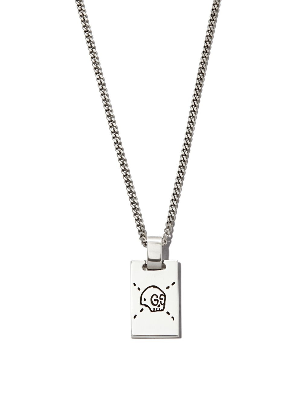 Gucci GucciGhost pendant necklace - Silver von Gucci