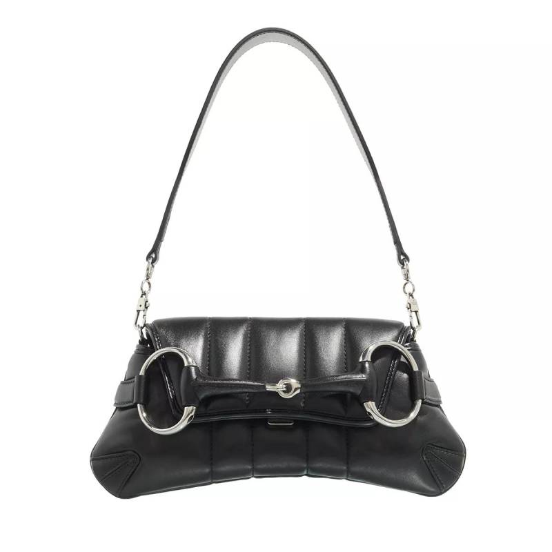 Gucci Handtasche - Horsebit Chain Small Shoulder Bag - Gr. unisize - in Schwarz - für Damen von Gucci