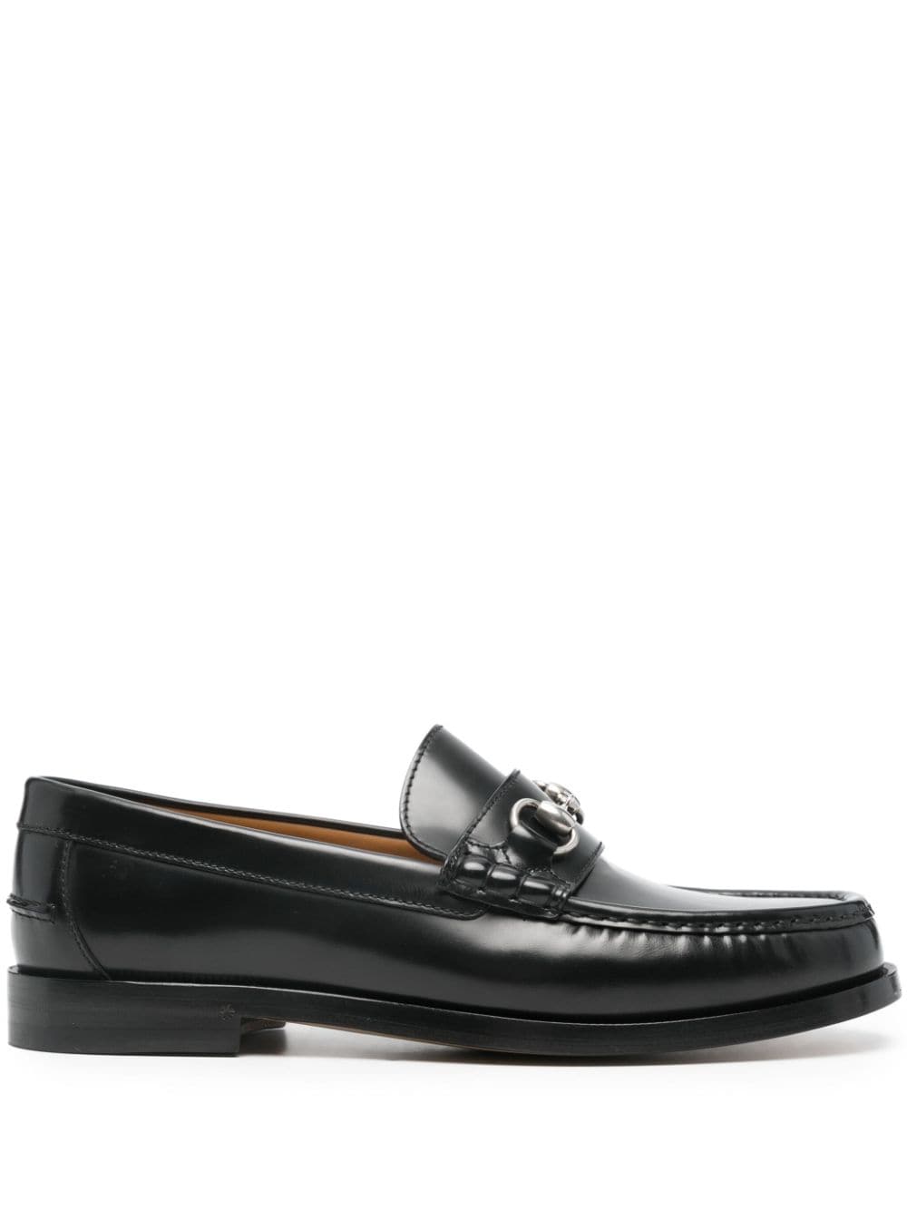 Gucci Horsebit leather loafers - Black von Gucci