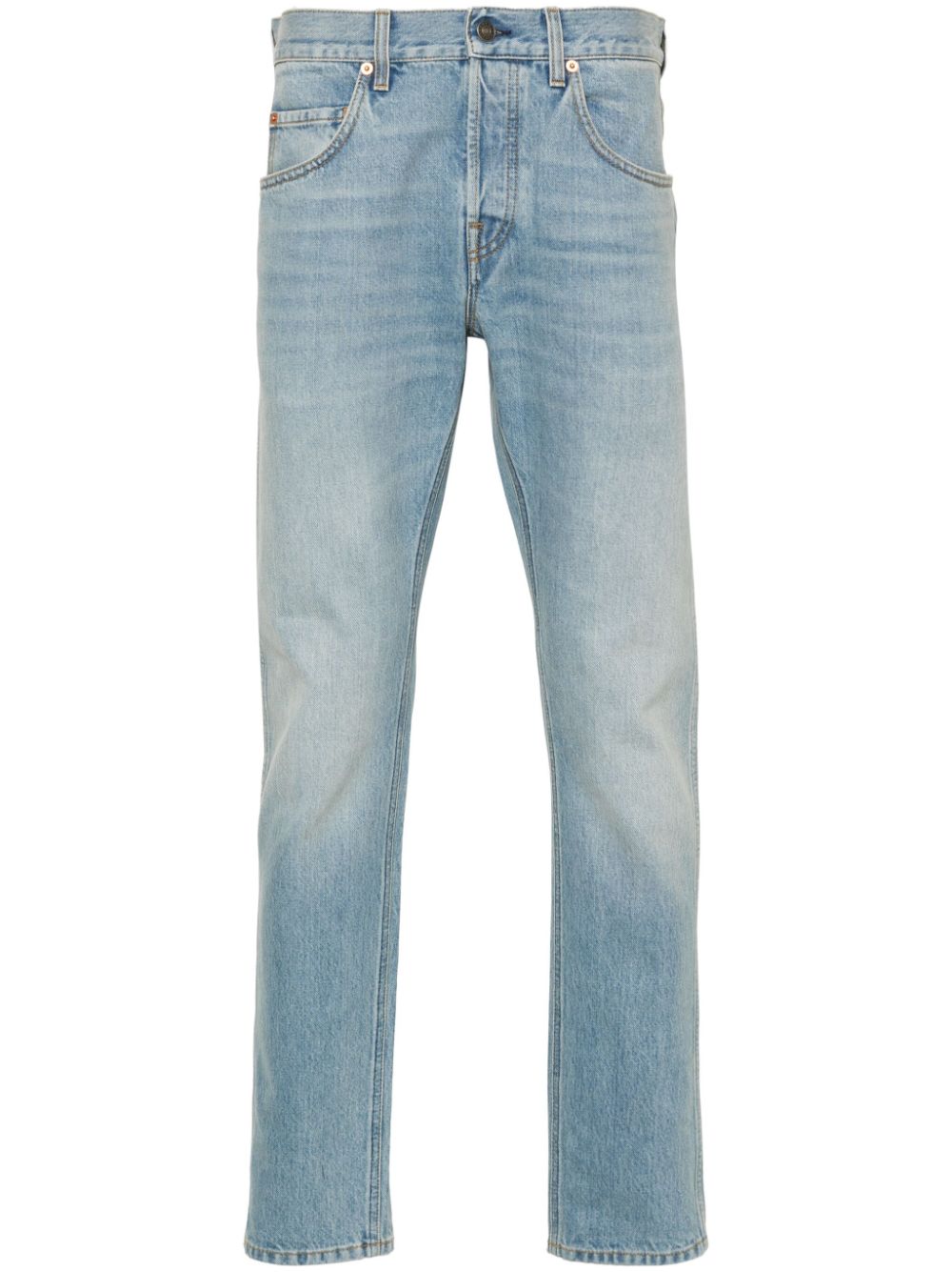 Gucci Horsebit straight-leg jeans - Blue von Gucci