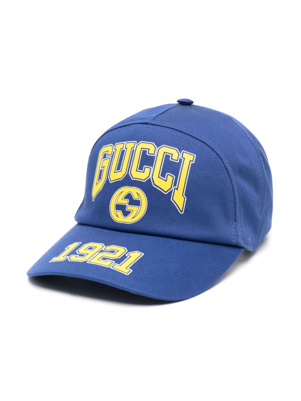 Gucci Interlocking G 1921 baseball cap - Blue von Gucci
