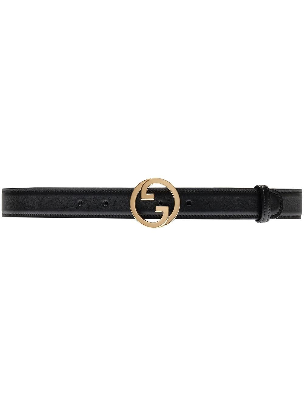 Gucci Blondie leather belt - Black von Gucci