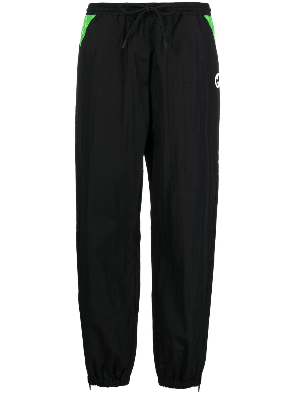 Gucci Interlocking G-logo track pants - Black von Gucci