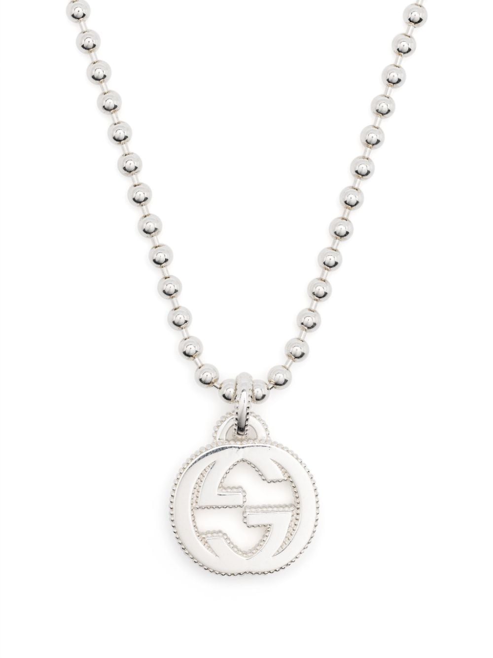 Gucci Interlocking G necklace - Silver von Gucci